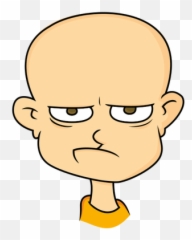 Face Of An Angry Man - Bald Man Clipart Emoji,Angry Emoji