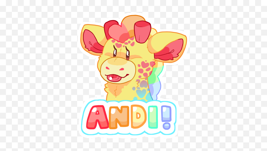 Andi The Giraffe Tumblr - Clip Art Emoji,Giraffe Emoji