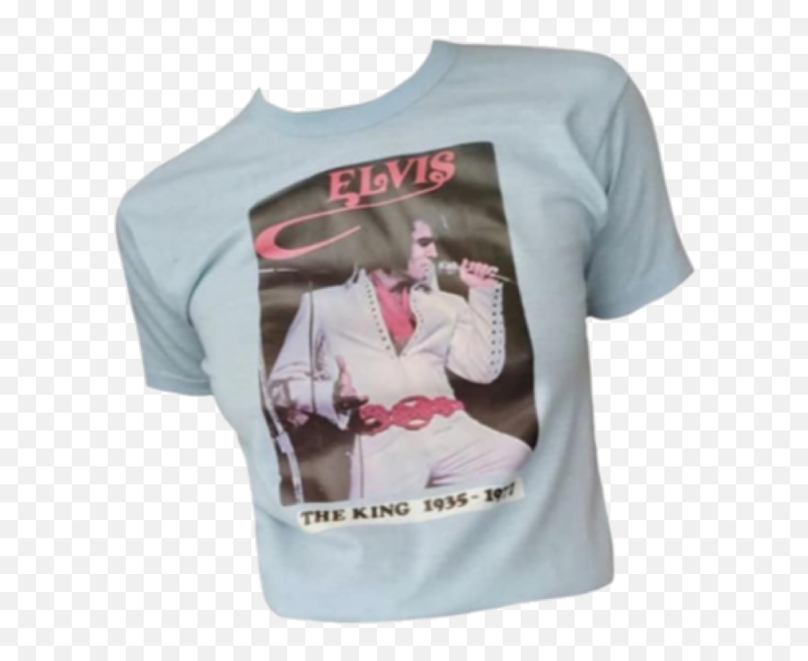 Elvis Elvispresley Shirt Vintage Tshirt Graphictee Tee - Active Shirt Emoji,Elvis Emoji