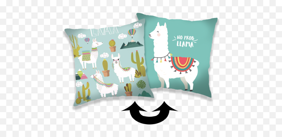 Photoprints Sweet Home Jerry Fabrics - Llama Phone Case Diy Emoji,Horse Emoji Pillow
