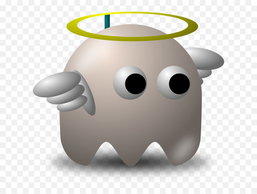 Angel Pacman Ghost Psd Official Psds - Funny Pacman Emoji,Emoji Pacman