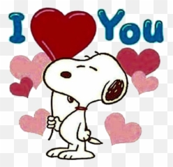 Cute Snoopy Stickers For Whatsapp - Snoopy Love Emoji,Emoticon Para Whatsapp