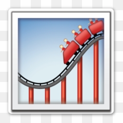 Roller Coaster - Emojis De Montaña Rusa,Emoji Carnival