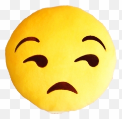 Unhappy Emoji Cushion Pillow In Vietnam - Smiley