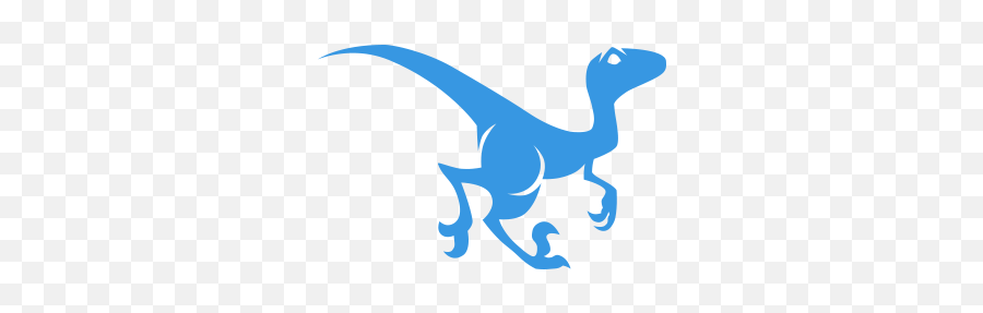 Blue Raptors Den - Small Velociraptor Raptor Tattoo Emoji,Velociraptor Emoji