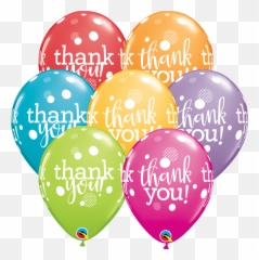 11 Thank You Dots Upong Dots Latex Balloons - 50ct 49687 Emoji,Emoji Balloons