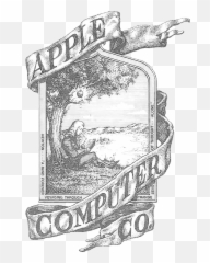 Origin Of The Rainbow Apple Logo - Apple Company First Logo Emoji,Steve Jobs Emoji