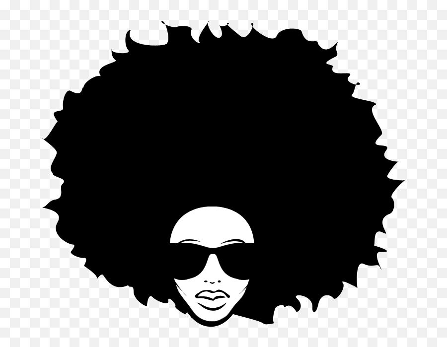 Afro - Textured Hair Black African American Big Hair Afro Clipart Transparent Background Afro Png Emoji,African Emoji
