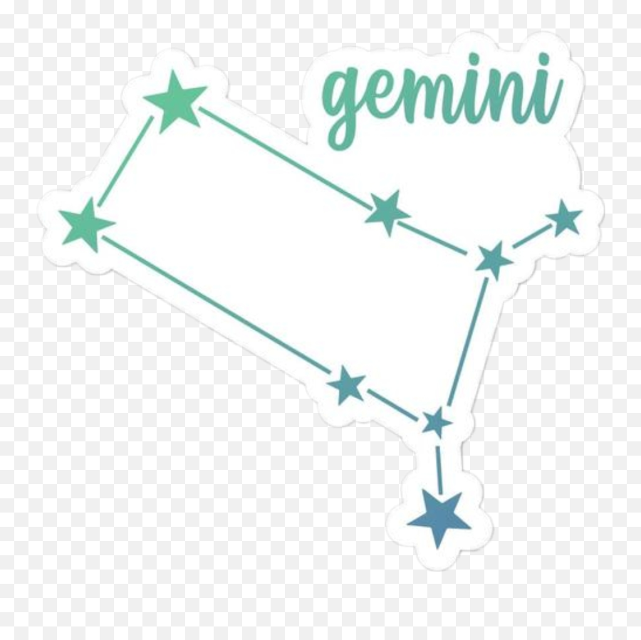 Gemini Challenge Sticker By Lamthanhthaophuon - Pegatina Geminis Emoji,Gemini Symbol Emoji