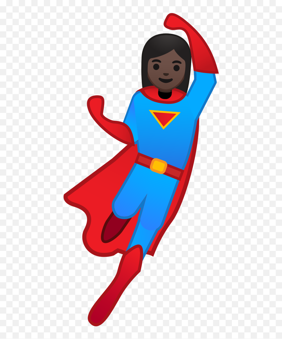 Filenoto Emoji Pie 1f9b8 1f3ff 200d 2640svg - Wikimedia Superhero,Emoji Pie