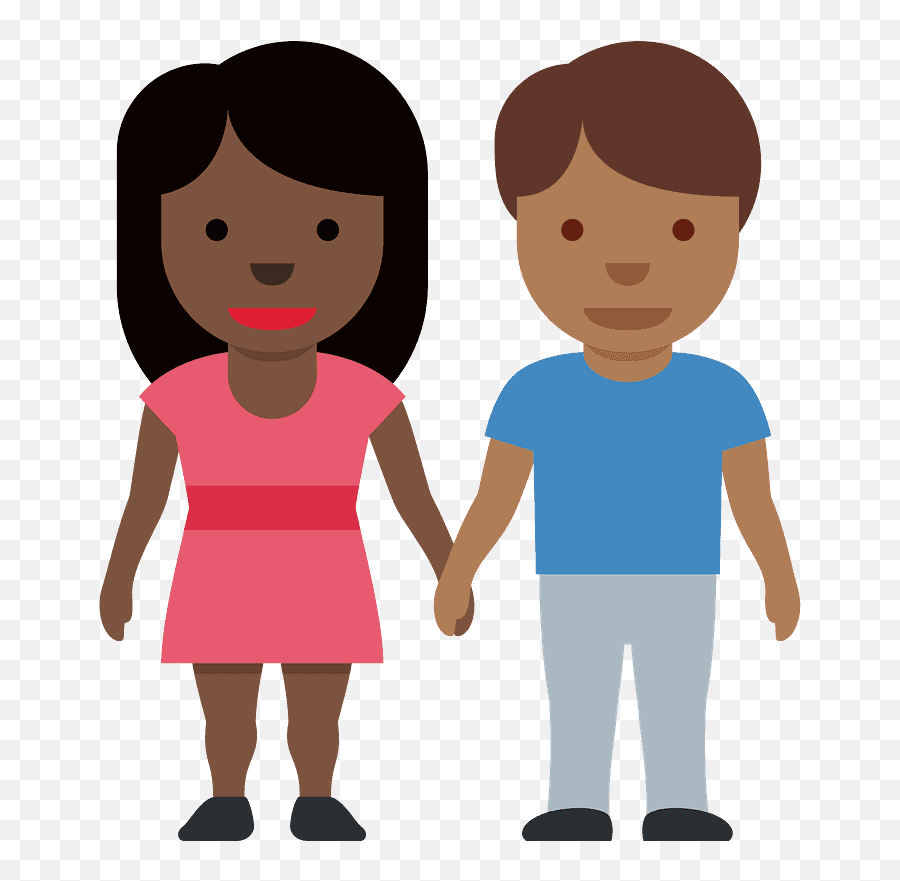 Man Holding Hands Emoji Clipart - Holding Hands,Hands On Head Emoji