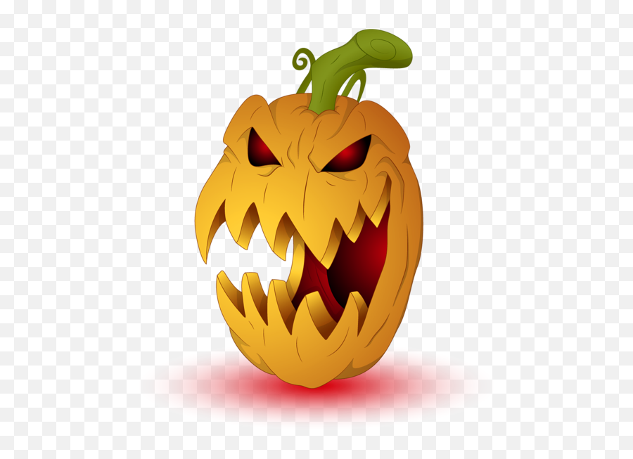 Scary Pumpkin Png Images Collection For Free Download - Halloween Scary Clip Art Emoji,Emoji Pumpkins