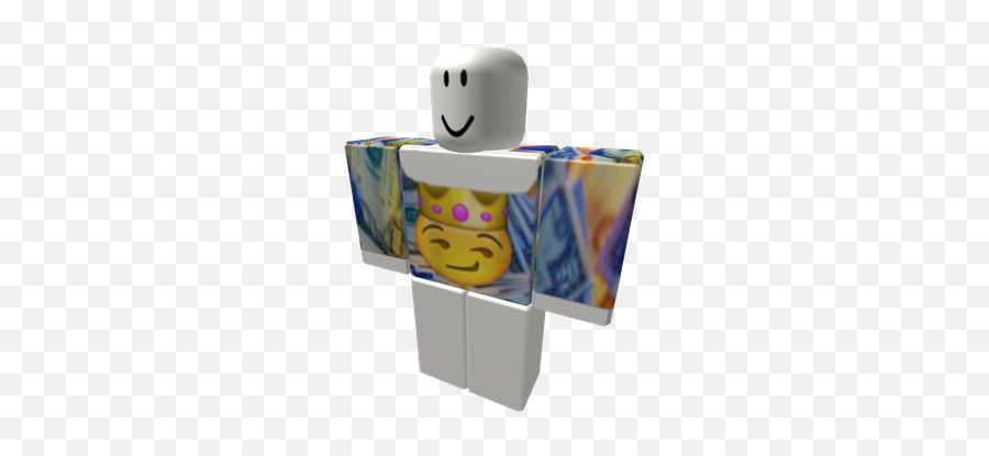 King Emoji Shirt - Roblox Builders Club Shirt,King Emoji