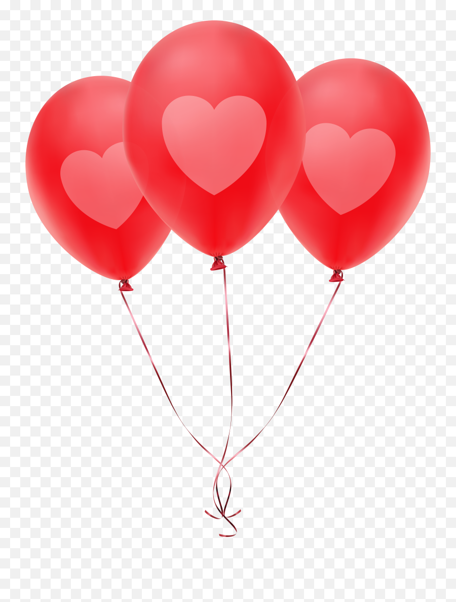 Balloon Heart Red Clip Art Emoji,Heart Emoji Balloons