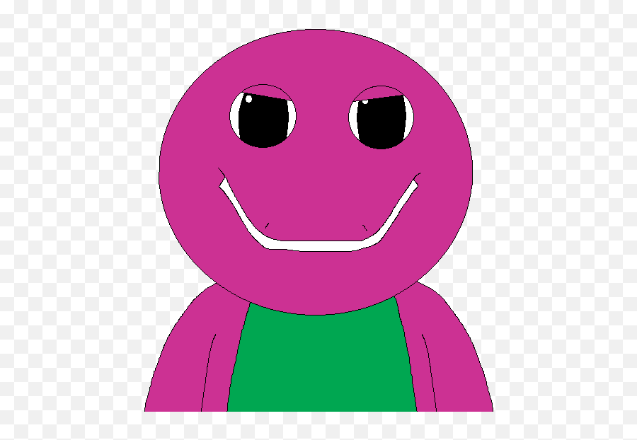 Barney The Dinosaur Angry 800 600 Trans - Barney Angry Emoji,Barney Emoji