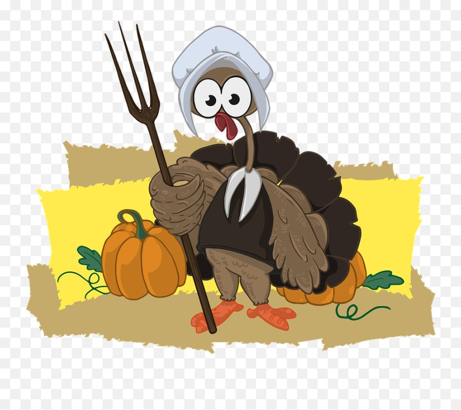 Turkey Farmer Animal - Clip Art Funny Turkey Emoji,Funny Thanksgiving Emoji