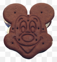 Mickey Icecream Sandwich Freetoedit - Gingerbread Emoji