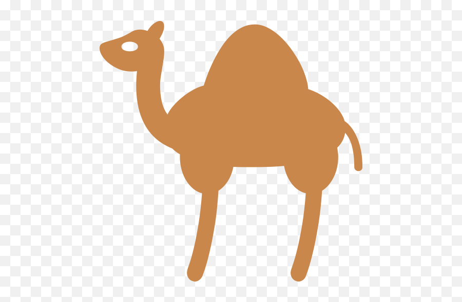 Dromedary Camel Emoji For Facebook - Arabian Camel,Camel Emoticon