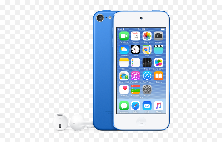 Apple Ipod Touch 128gb Blue - Ipod Touch 6th Generation Emoji,How To Get Emojis On Ipod