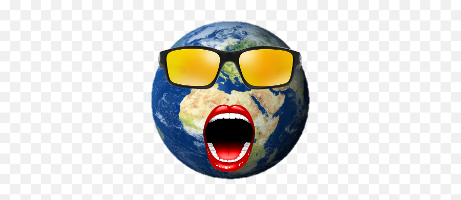 Png Overlay Edit Tumblr Emoji Funny Trending Sticker - Earth With No Background,Funny Emoji Png