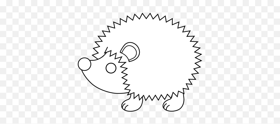 Porcupine Png And Vectors For Free Download - Dlpngcom Hedgehog Clipart Black And White Emoji,Porcupine Emoji