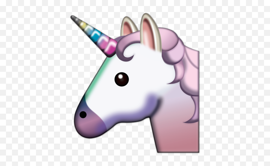 Sticker Unicorn Face - Unicorn Emoji,Unicorn Emoticons