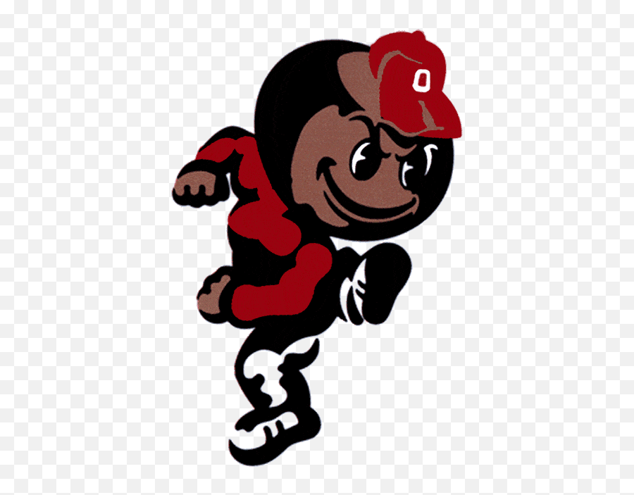 Ohio State Brutus Clipart - Brutus Buckeye Logo Emoji,Buckeye Emoji