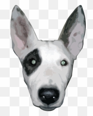 Free Clipart Highres Bullterrier Head Aungkarns - Cara De Perro Png Emoji,Black Dog Emoji