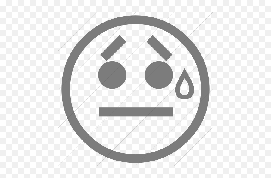 Sweat Icon At Getdrawings Free Download - White Icon Angry Face Png Emoji,Sweaty Face Emoji