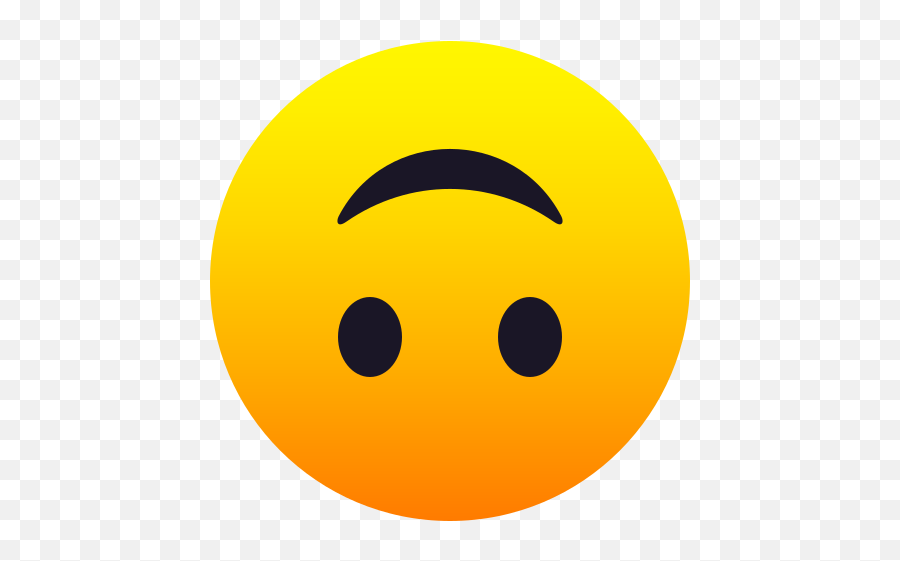 Emoji Reverse Face Upside Down - Malo Regular Muy Bueno Y Excelente Caritas,Yummy Emoji Png