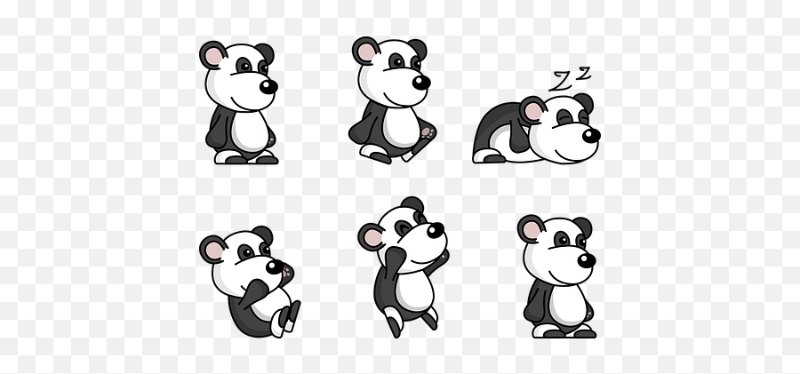 Free Lol Fun Illustrations - Komik Lucu Panda Emoji,Court Jester Emoji