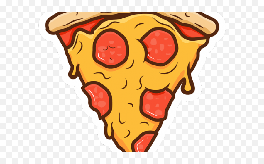 Pizza Clipart Transparent Background - Png Download Full Cartoon Pizza Slice Png Emoji,Pizza Emoji