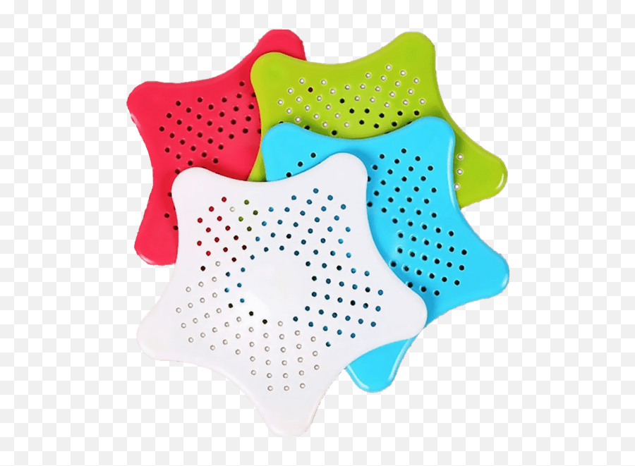 4 - Pack Starfish And Oval Drain Cover By Two Elephants Emoji,Starfish Emoji