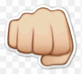 Emoji Fist Icon - Knuckle Emoji,Hand Emojis