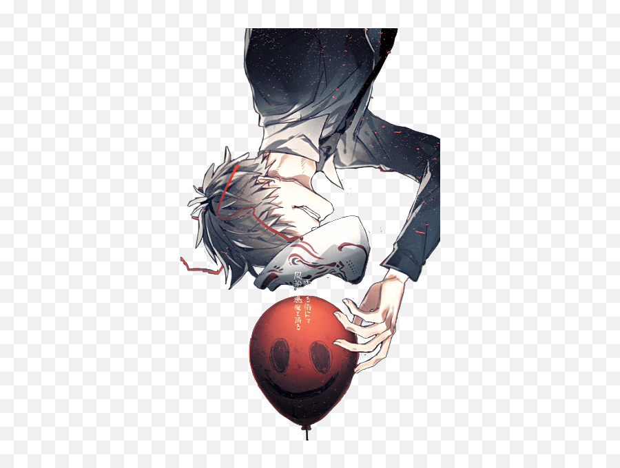 Balloon Balloonboy Sticker - Anime Render Boy Mask Emoji,Sly Smile ...