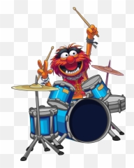 Concert Clipart Rock Drummer - Cartoon Emoji