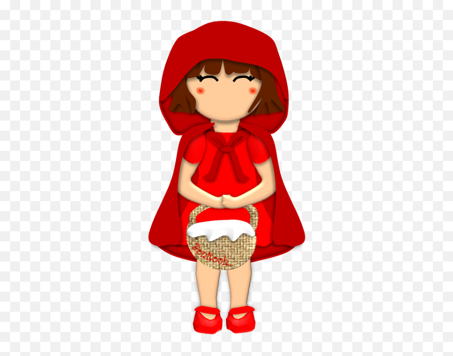 Pin By Naenae Nanny On Little Red Riding - Dibujo De Caperucita Roja Con Su Canasta Emoji,Nonchalant Emoji