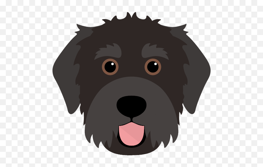 Leashes Collars - Vulnerable Native Breeds Emoji,Schnauzer Emoji