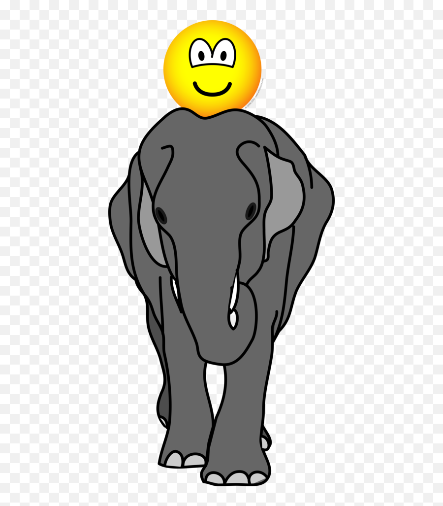 Elephant Riding Emoticon - Elephant Emoticon Emoji,Elephant Emoji