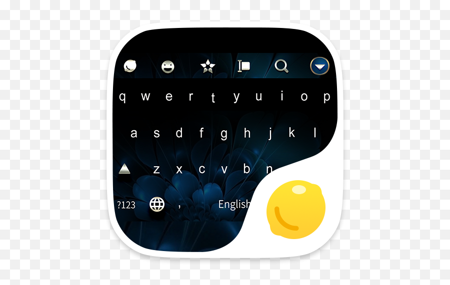 B Moon - Lemon Keyboard 1101706161003 Download Android Apk Dot Emoji,Samsung Moon Emoji