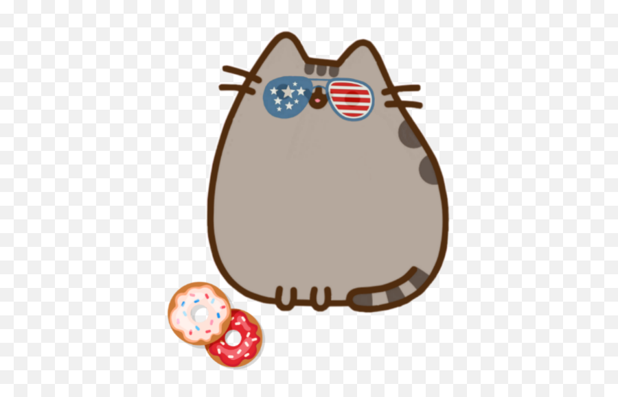 4th July July1 Julyfourth Julychallenge - Pusheen Cat Poster Emoji,4th Of July Emojis