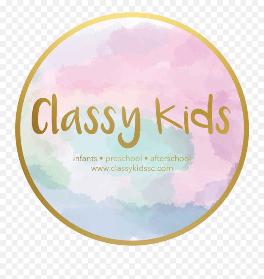 Download Classykids Logo Watercolorlogo - Circle Emoji,Emoji Graduation