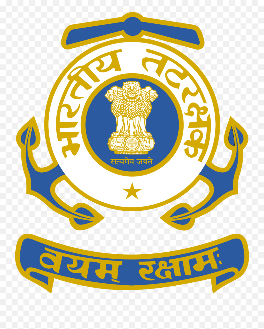 Indian Coast Guard Logo - Indian Coast Guard Logo Emoji,Uk Flag Emoji