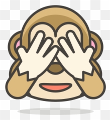 105 - See No Evil Clipart Emoji,Monkey Emoji