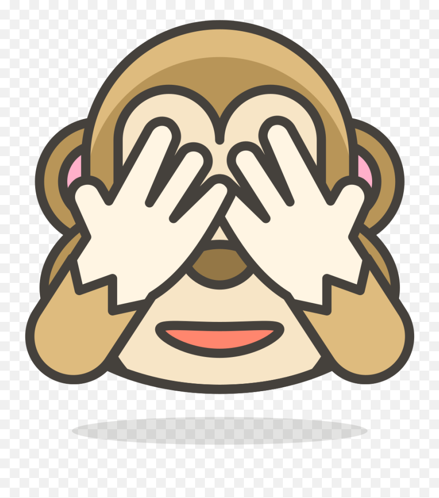 105 - See No Evil Clipart Emoji,Monkey Emoji