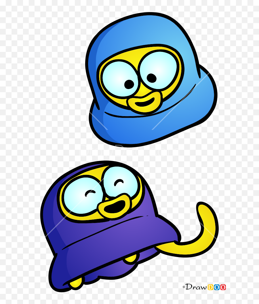 How To Draw Pipi And Popo Pororo Penguin - Pipi And Popo Emoji,Emoji Popo