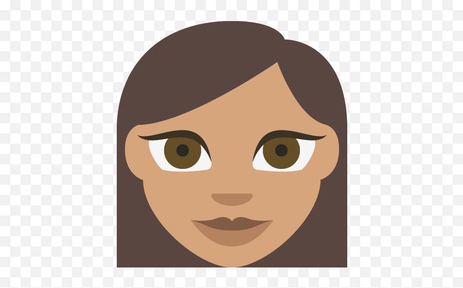 Woman Medium Skin Tone Emoji Emoticon - Emoticono Levantando La Mano,Female Emojis