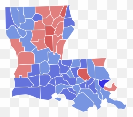 Open - Election Map Louisiana 2019 Governor Emoji