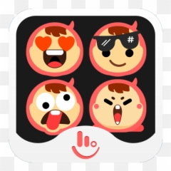 Little Cute Red Hat Emoji Pack - Cartoon