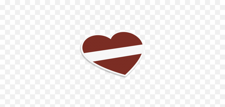 Stickers - Heart Emoji,Latvia Flag Emoji
